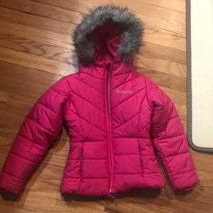 Girls Columbia winter jacket xs